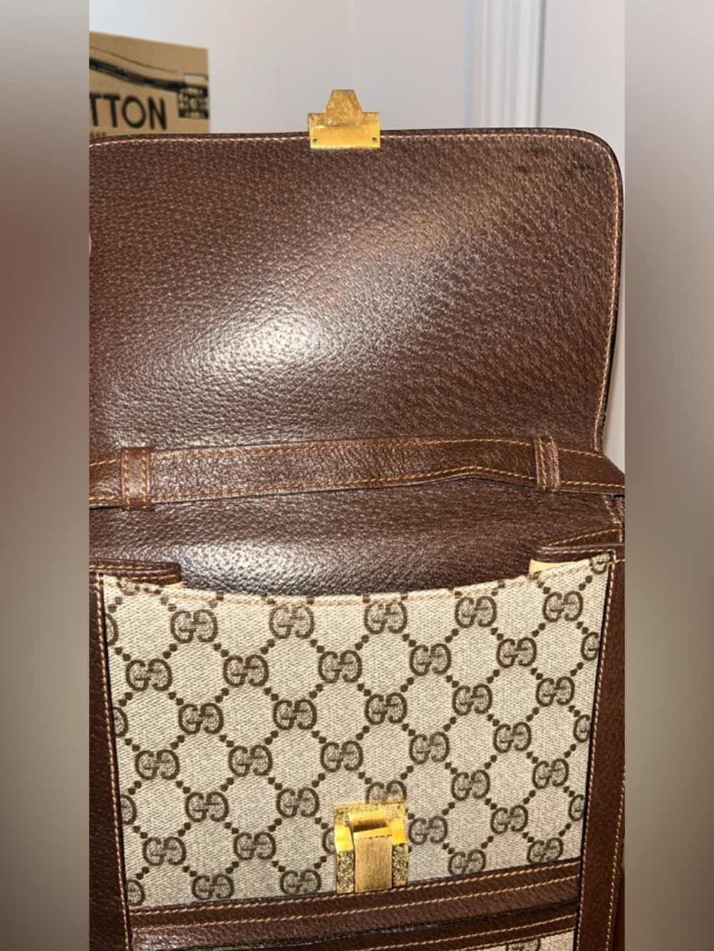 Gucci GG Supreme Ophidia Shoulder Bag - Picture 7 of 9